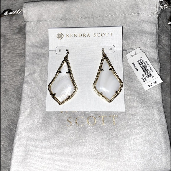 Kendra Scott earring Alex gold - Picture 1 of 3